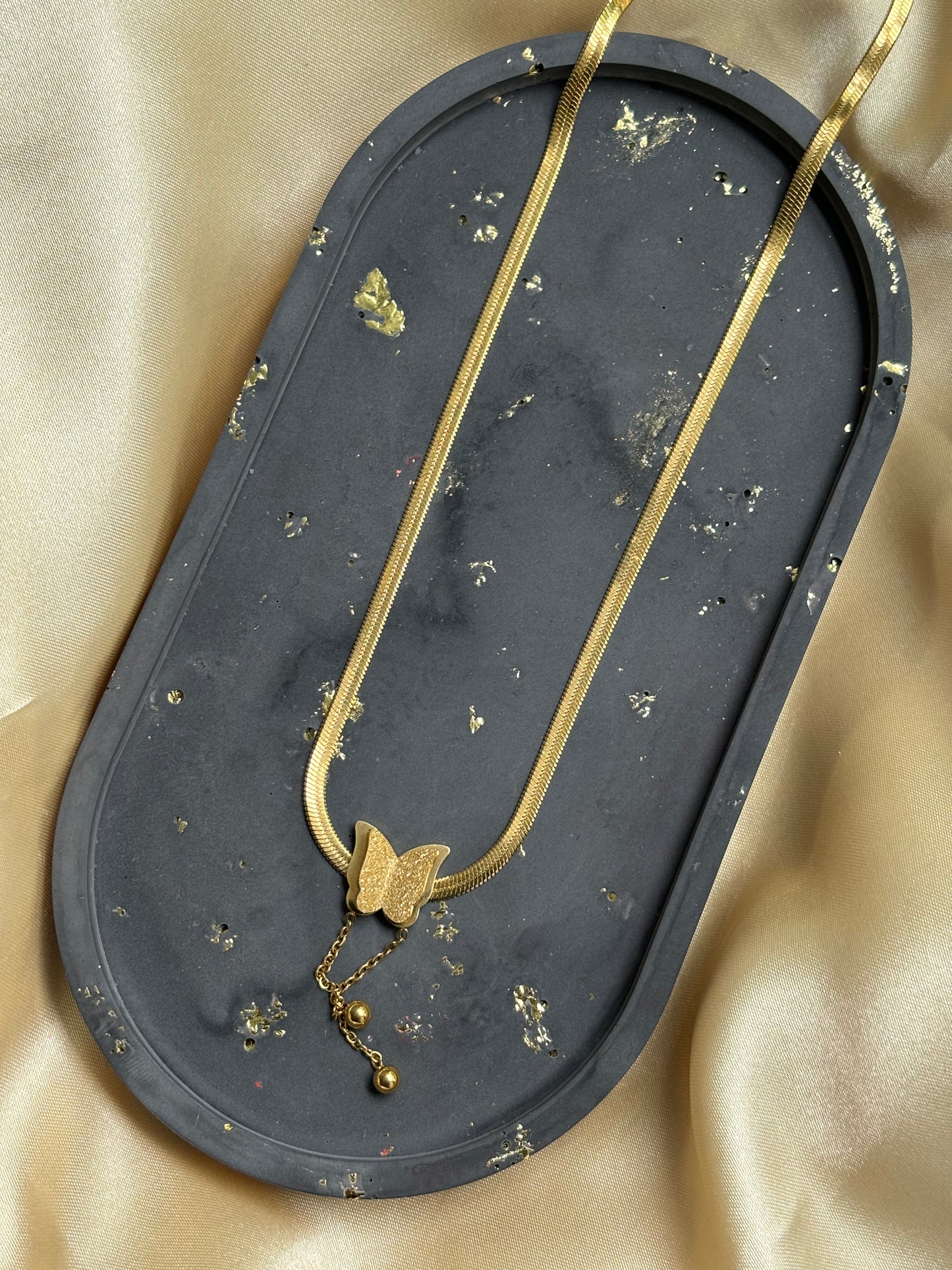 Chaine motif papillon