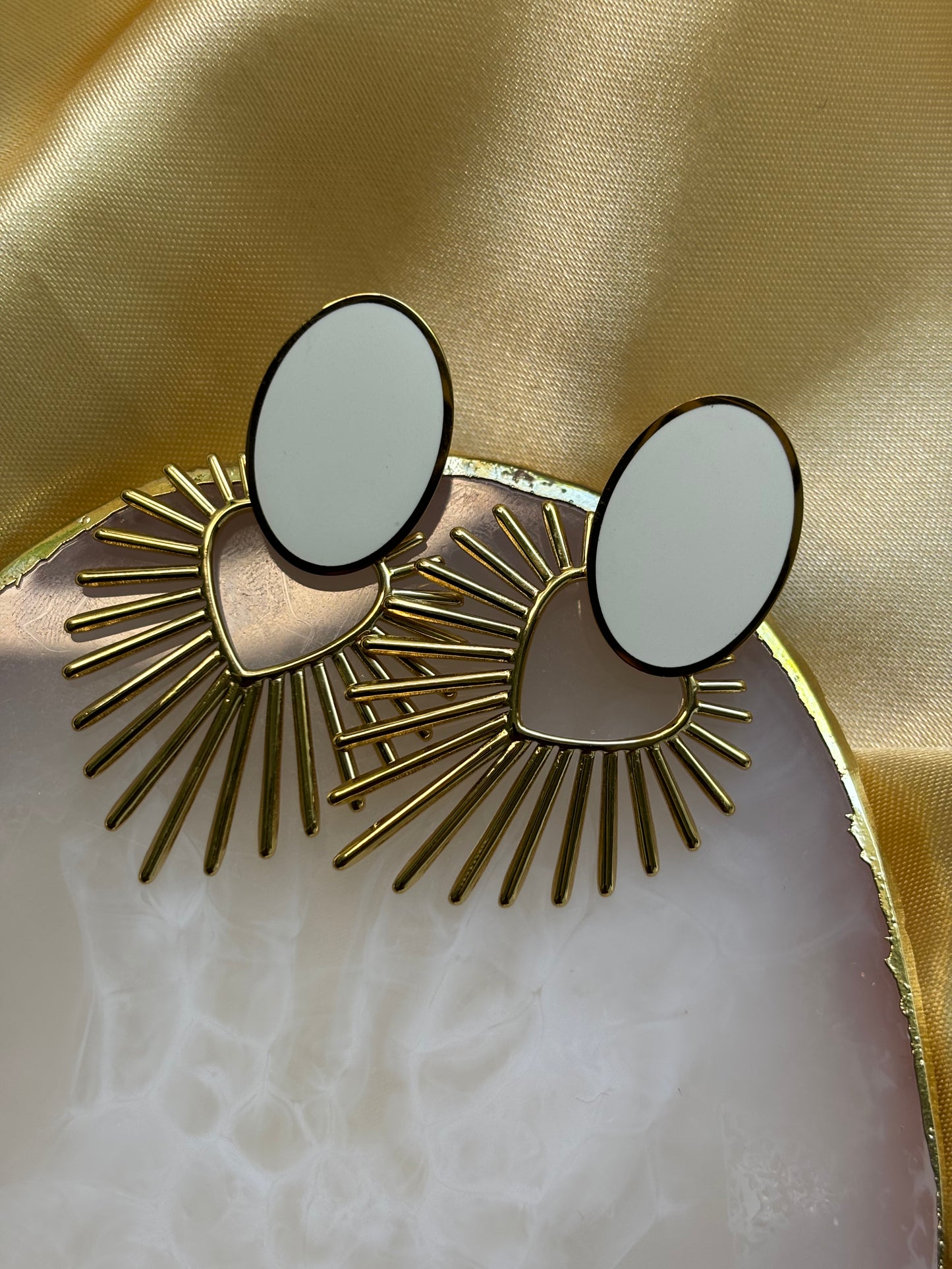 Boucle coeur ensoleillé