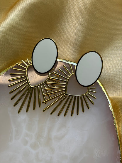 Boucle coeur ensoleillé