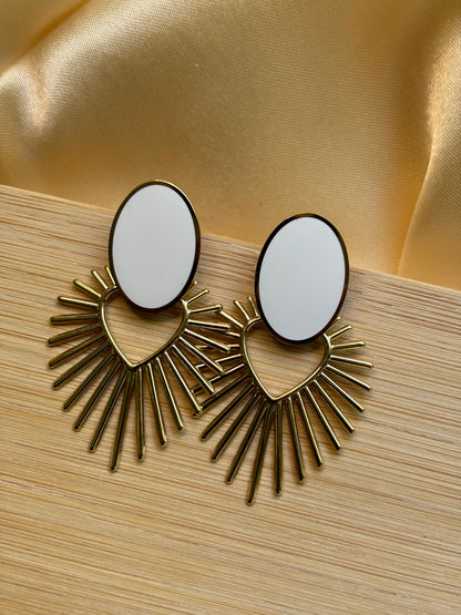 Boucle coeur ensoleillé