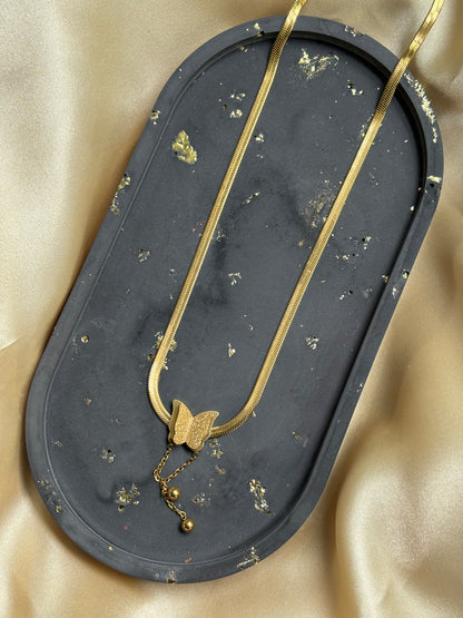 Chaine motif papillon